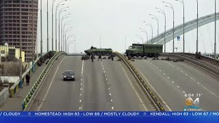 Russian Troops Advance On Ukraine's Capital