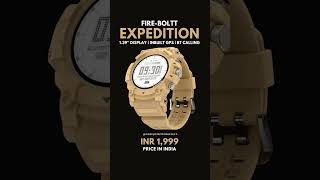 Fire Boltt Expedition With GPS Launched 🔥