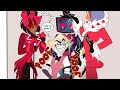 LUCIFER ABSOLUTLY DESTROYS THE VEES! -  Hazbin Hotel comic dub