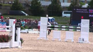 Jess Hewitt and Ammanvalley Santino round 2 europeans 2015 Gold