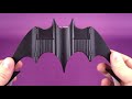 neca toys 1989 batman batarang replica video review