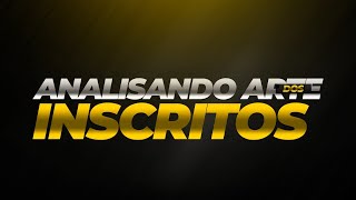 ●  LIVE - Analisando Artes dos Inscritos 22#Photoshop