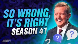 Wrong Answers Only: Funniest Season 41 Responses | JEOPARDY!