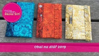 [VIDEO NÁVOD] Obal na diář 2019