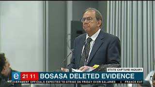 Bosasa deleted evidence