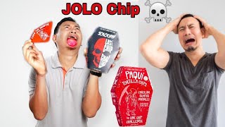 Jolo Chips Challenge | unboxing and eating world's hottest chip Jolo chip
