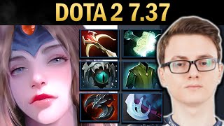 Mirana Gameplay Miracle with Skadi and Mjolnir - Dota 7.37