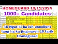 45 NGUT KIBA IOH EXCELLENT| PET HOMEGUARD RESULTS| 19/11/2024 | MAWDIANGDIANG SHILLONG