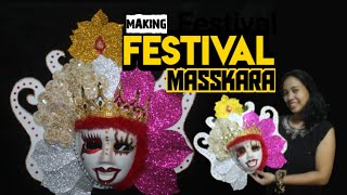 Making Festival Masskara | School Project | D.I.Y Crafts