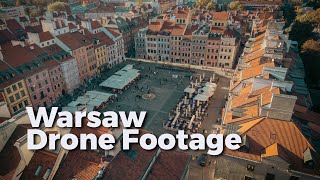 Warsaw - Poland (Cinematic 4k Drone Video)