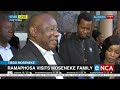 Tiego Moseneke | Ramaphosa visits Moseneke family