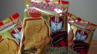 仮面ライダードライブふわチョコモナカ BOX  開封動画