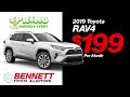 lease a toyota rav 4 for $199 per month