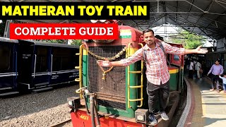 Matheran Toy Train Complete Information | Neral Matheran Toy Train Journey | Matheran Hill Station