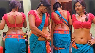 Saree Model New Video //  This is how I prepare before shooting every video