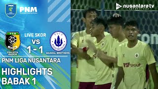 Highlight Babak 1! Sundulan Putra PSCS Cilacap Cetak Skor Imbang 1-1 Lawan PSM Kota Madiun | NTV