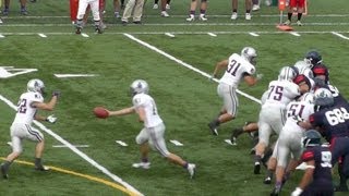 American football 慶應義塾大学 vs 駒澤大学(前)2013春季オープン戦 2013.5.26