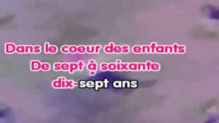 Michel Sardou La maladie d'amour karaoke mp4