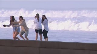 High surf warning in effect, massive waves expected in San Diego this weekend