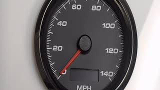 NVU OLED speedometer set-up and programming