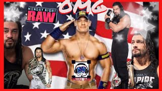Roman Reigns  Calls John Cena a : Punk Ass B!tcH , after his match with Jason Jordan : LMAO 😂