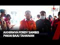 Perdana! Ferdy Sambo Pakai Baju Tahanan Oranye dengan Tangan Diikat | tvOne Minute