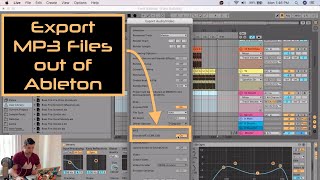 How to Export MP3 Files from Ableton Tutorial