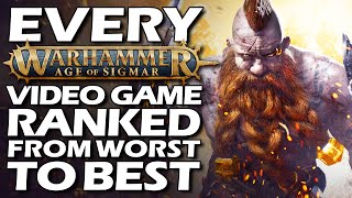 Every Warhammer  Game Ranked From WORST To BEST