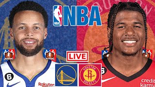 Golden State Warriors vs Houston Rockets | NBA Live Scoreboard 2022 | Jimby Sports