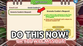 How to Clear Granola's Request and Remove Obstacles! (Town Square Quest)