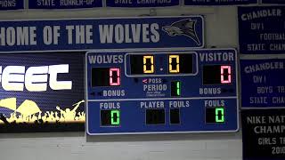 Chandler High School Varsity Girls Basketball Game February 7, 2025