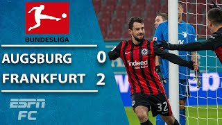 Eintracht Frankfurt end 9-game winless run with win vs. Augsburg | ESPN FC Bundesliga Highlights