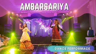 Ambarsariya | Sangeet | Indian Wedding Dance Performance