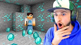 I found the GREATEST Diamond loot in Minecraft! (Part 2)