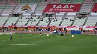 NCH 400mH Men heat2 ABE Takatoshi 49.59 JAAF NCH2021