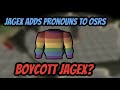 Jagex Add Pronouns To OSRS, Should You Be Outraged?