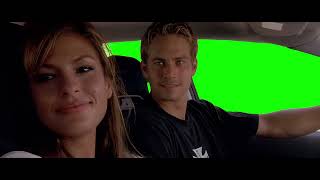 2 Fast 2 Furious - Stare and Drive Green Screen