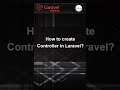 Laravel 9 Shorts - Create Controller