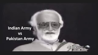 Nawab Akbar Bugti compares Indian Army with Pakistan Army