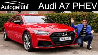 Audi A7 Sportback S-line 55 TFSI e quattro FULL REVIEW new PHEV - Autogefühl