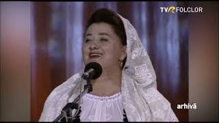 Vasilica Dinu - Cu neicuta m-am vorbit (Festivalul „Maria Tanase” 2001 - arhiva TVR)