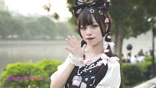 可愛萌妹 甜美 Lolita cosplay 2020廣州麽多漫展 ロリータ コスプレ 코스프레