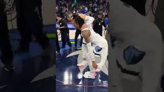 Ja Morant Hits The Griddy After Grizzlies Game 6 Win!