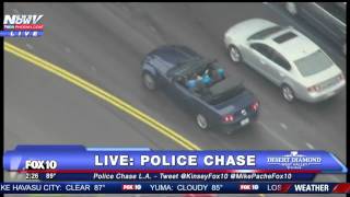 WATCH: The Most Bizarre Police Chase You Will Ever See (FNN)