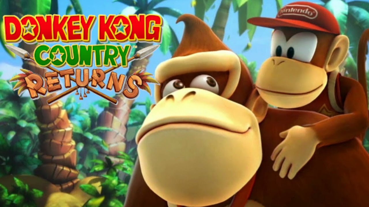 Donkey Kong Country Returns - Full Game Co-op Walkthrough - YouTube