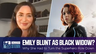 Why Did Emily Blunt Have to Turn Down the Role of Black Widow?