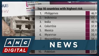 PH ranked world's most at-risk country for extreme natural disasters | ANC