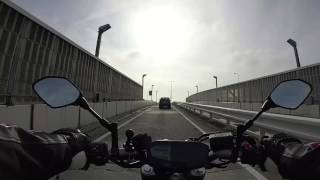 【バイク走行動画】YAMAHA MT-07　MRAウィンドスクリーン外してみた。