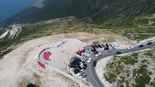 ALBANIA -  Panorama Llogara Dhermi Flyover