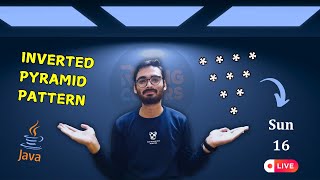 Inverted Pyramid in Java: Easy Code for Beginners! #PatternPrinting #JavaPatterns #patternprograms